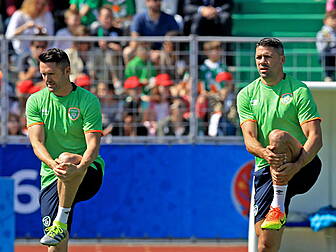 Robbie Keane and James McCarth...